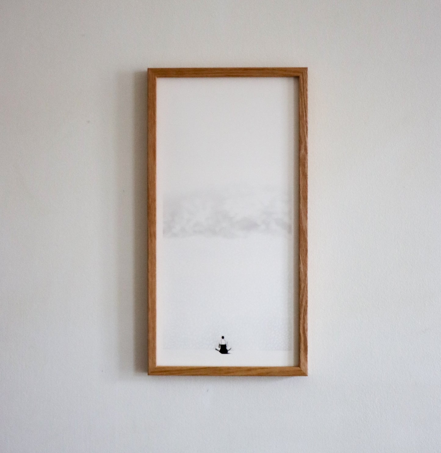 face à la mer signé emma daum avec cadre technique mixte